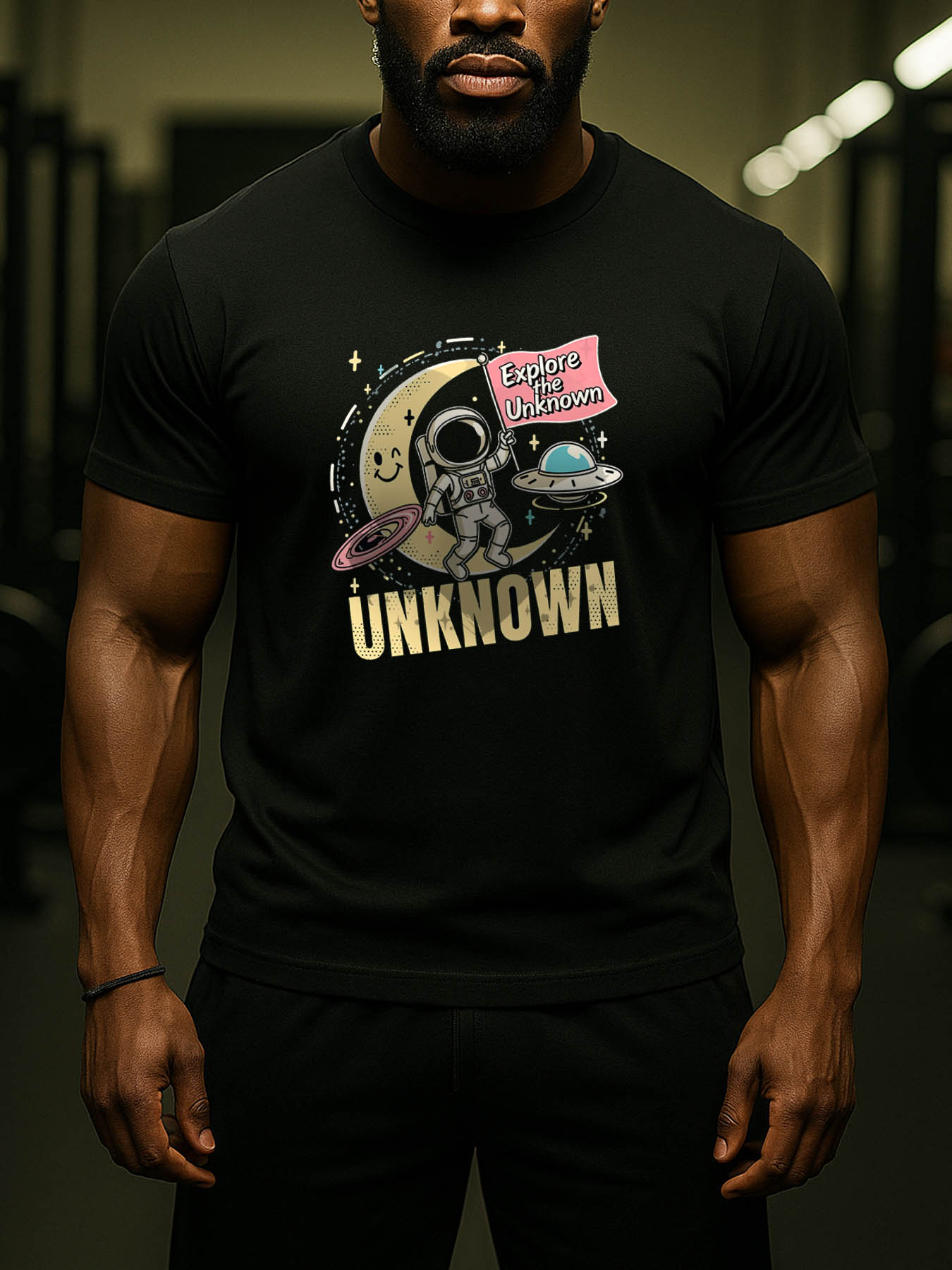 RTTMALL Caribbean Island Vacation Print Cotton T-Shirts for Men, Breathable Soft Casual Summer Beach Tees