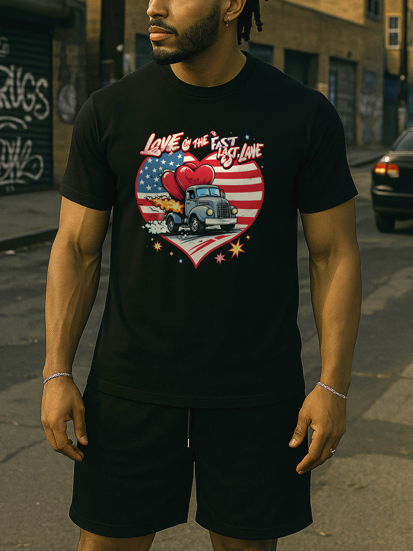 RTTMALL Caribbean Island Beach Casual Printed Graphic T-Shirts for Men, Soft Breathable 100% Cotton Summer Tees