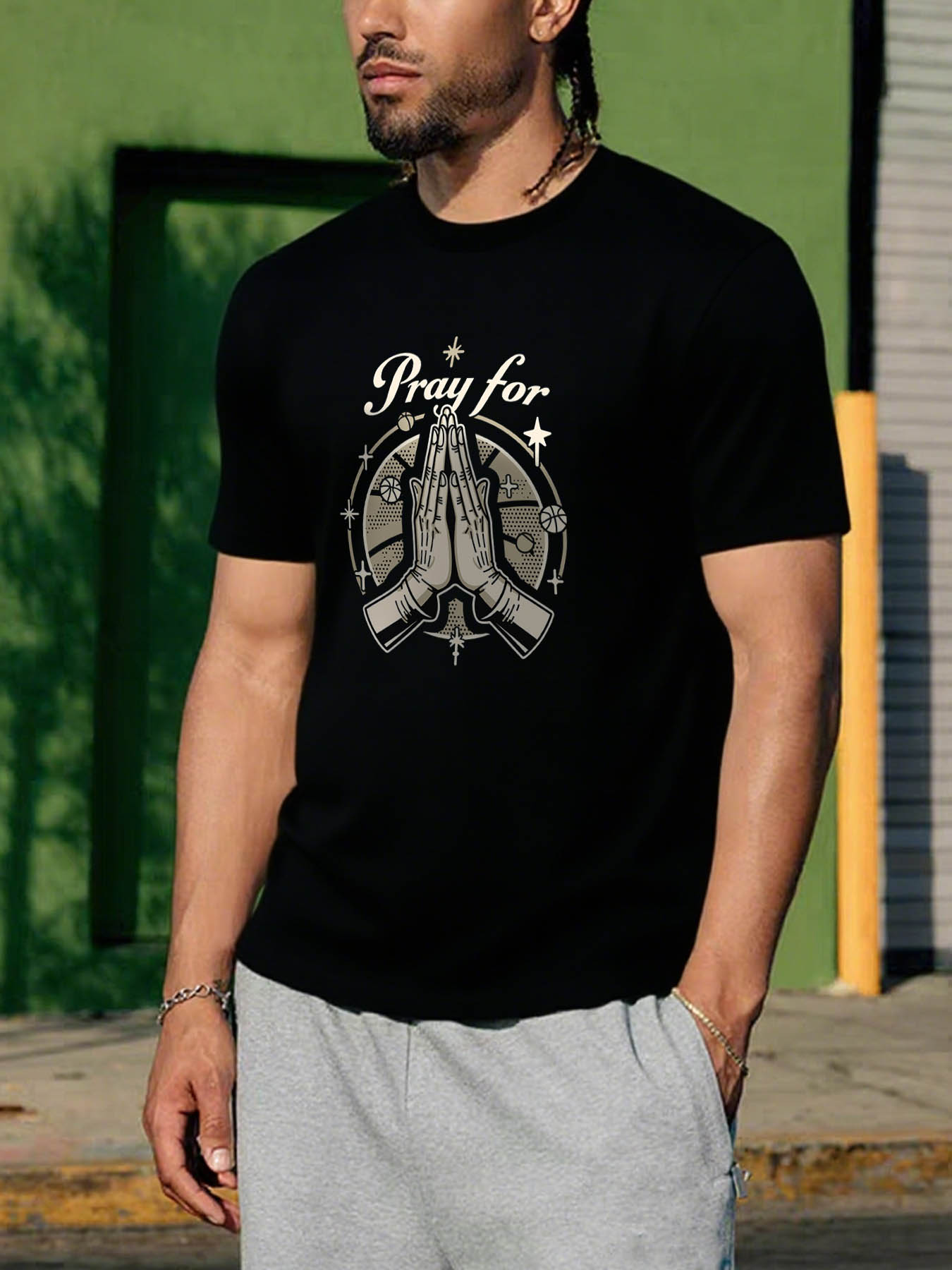 Men's 100% Cotton Casual RTTMALL Printed T-Shirts, Breathable Summer Beach Island Caribbean Graphic Tees for Vacation Wear