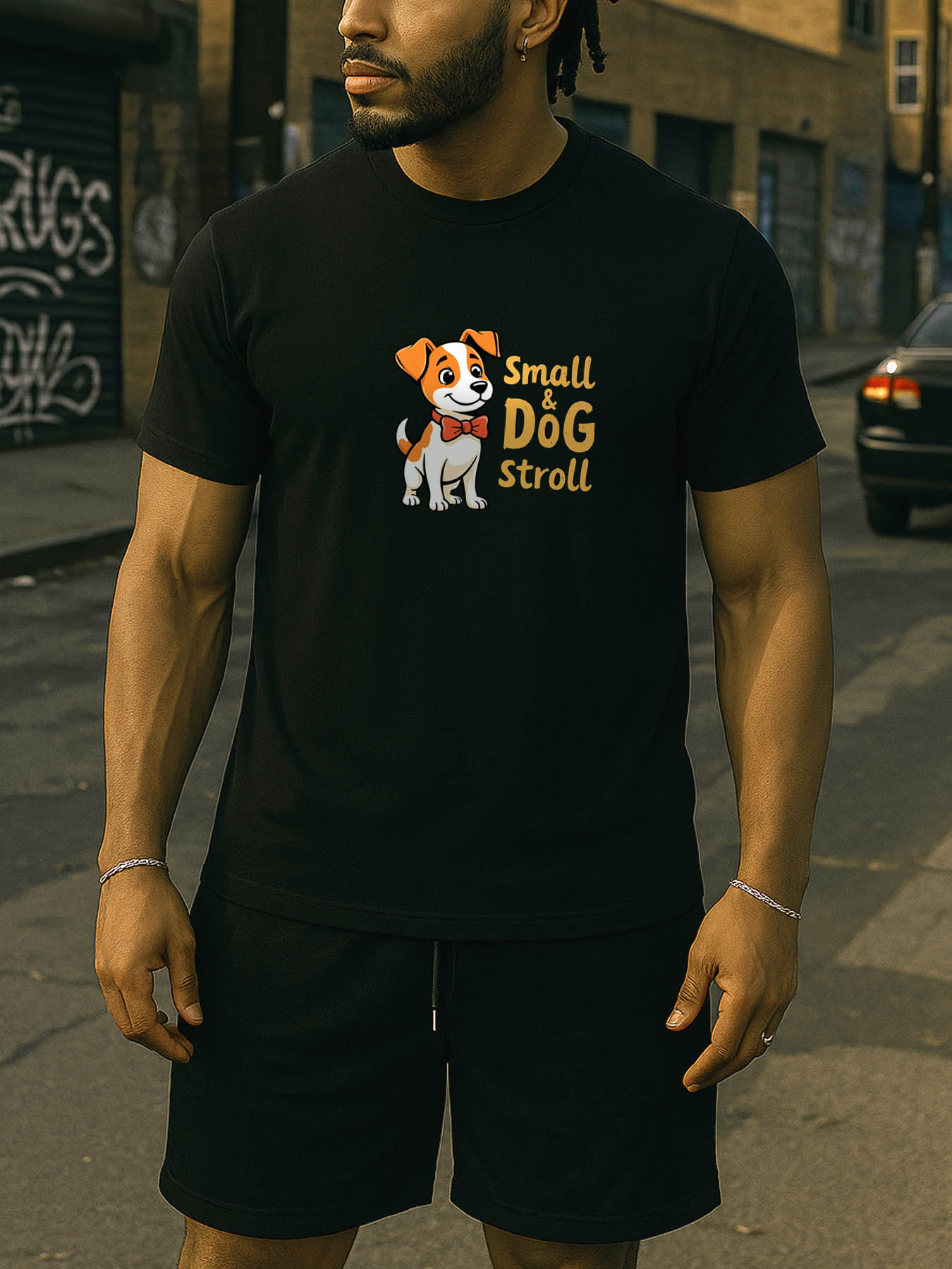 Men's 100% Cotton RTTMALL Printed T-Shirt, Caribbean Beach Island Summer Casual Tee