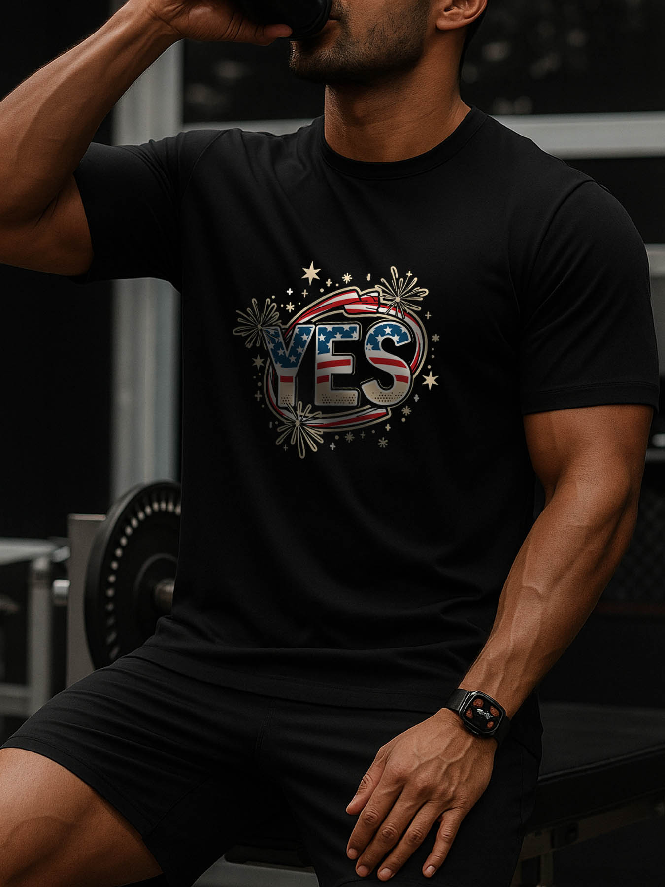 RTTMALL Caribbean Island Beach Printed Casual Cotton T-Shirts for Summer Vacation