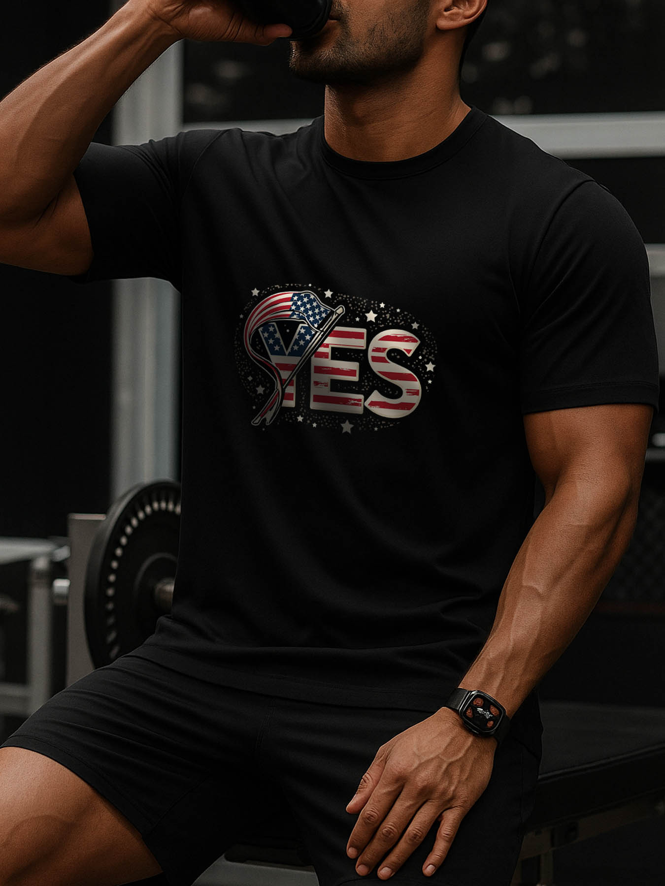 RTTMALL Caribbean Island Beach Printed Casual Cotton T-Shirts for Summer Vacation