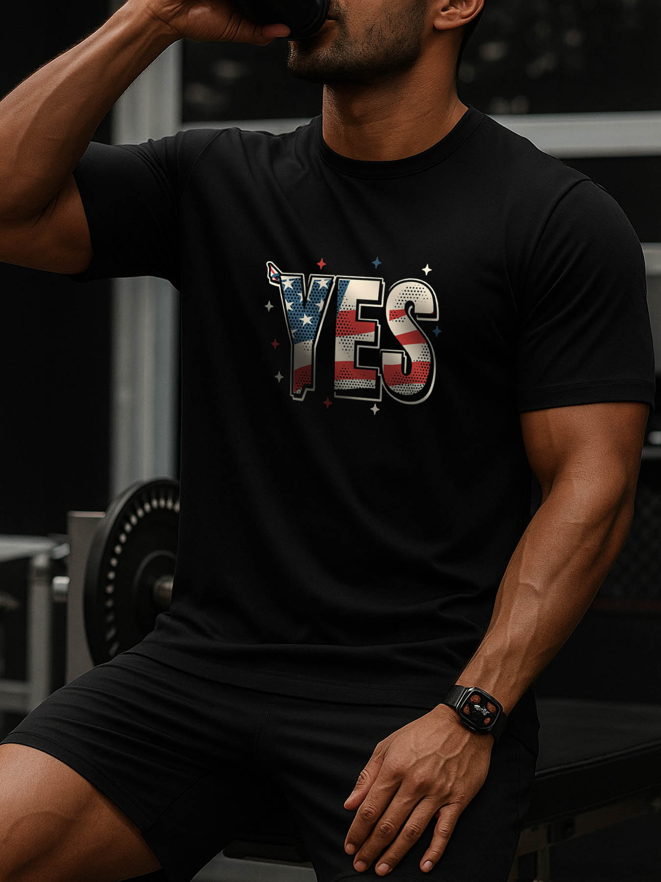 RTTMALL Caribbean Island Beach Printed Casual Cotton T-Shirts for Summer Vacation