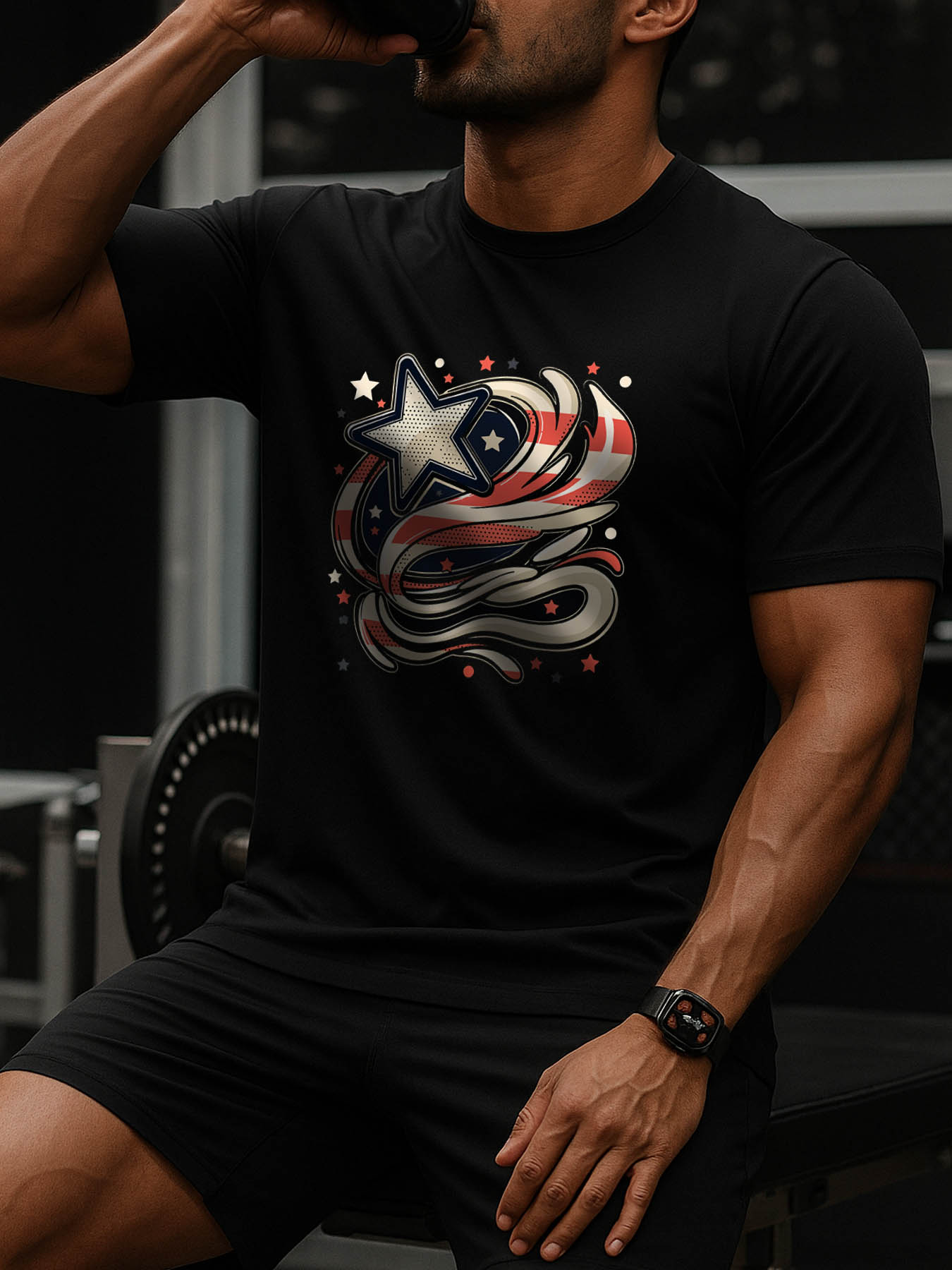 RTTMALL Caribbean Island Vacation Printed Cotton T-Shirts for Men, Casual Summer Beach Palm Tree & Floral Graphic Tees