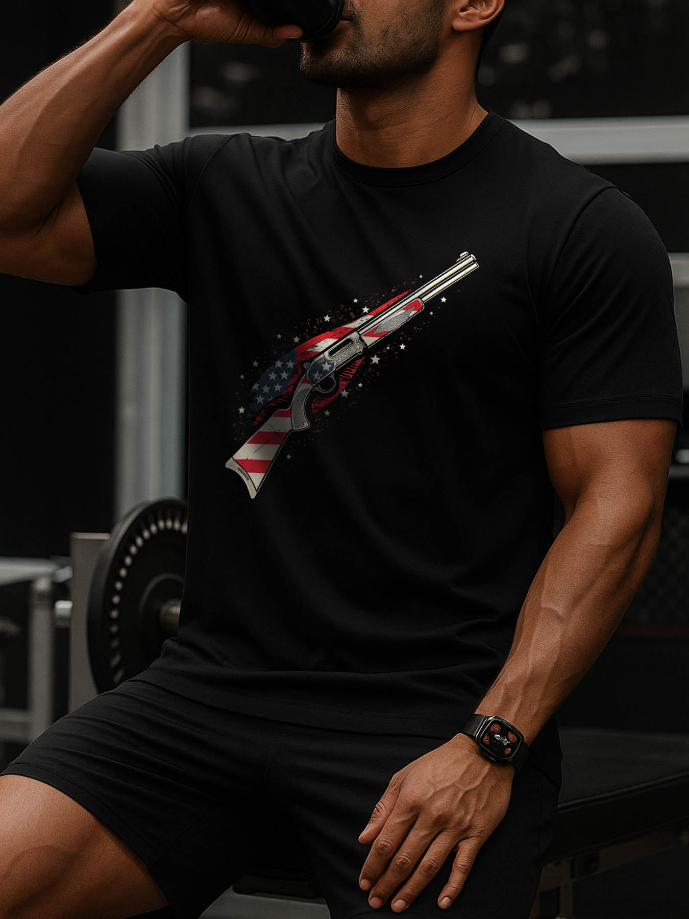 RTTMALL Caribbean Island Beach Casual Summer Printed Cotton T-Shirt for Men