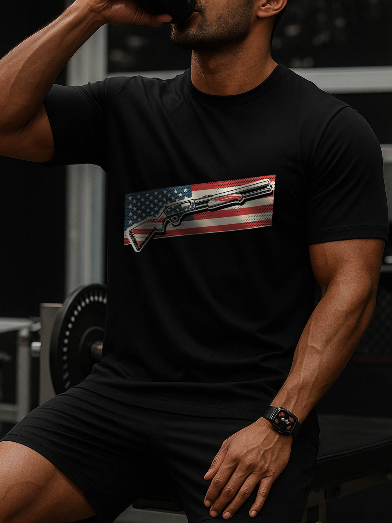 RTTMALL Caribbean Island Beach Casual Summer Printed Cotton T-Shirt for Men