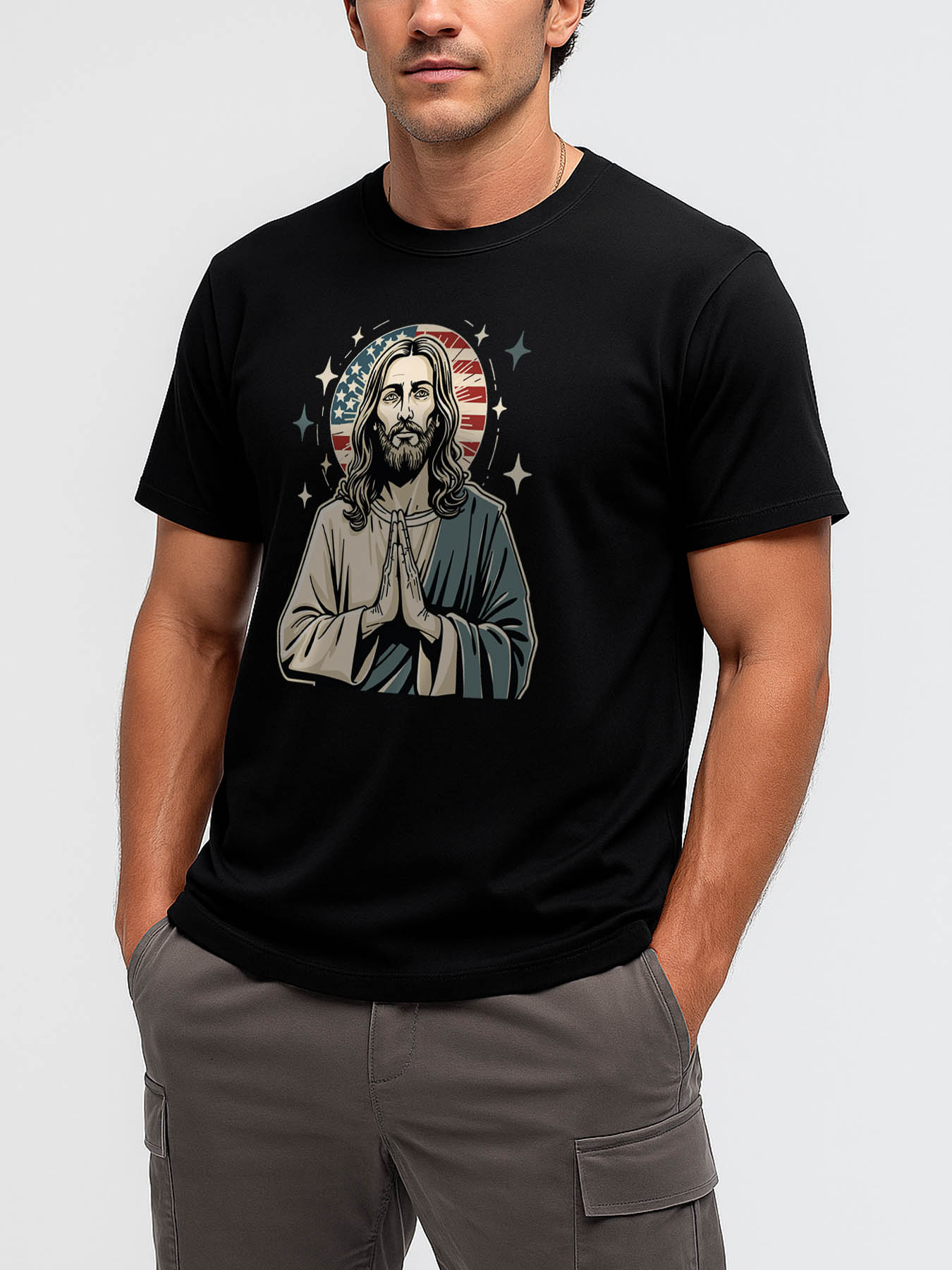 Caribbean RTTMALL Printed Beach T-Shirt for Men, Casual Summer Island Vibes Graphic Tees with Palm Tree & Coastal Designs