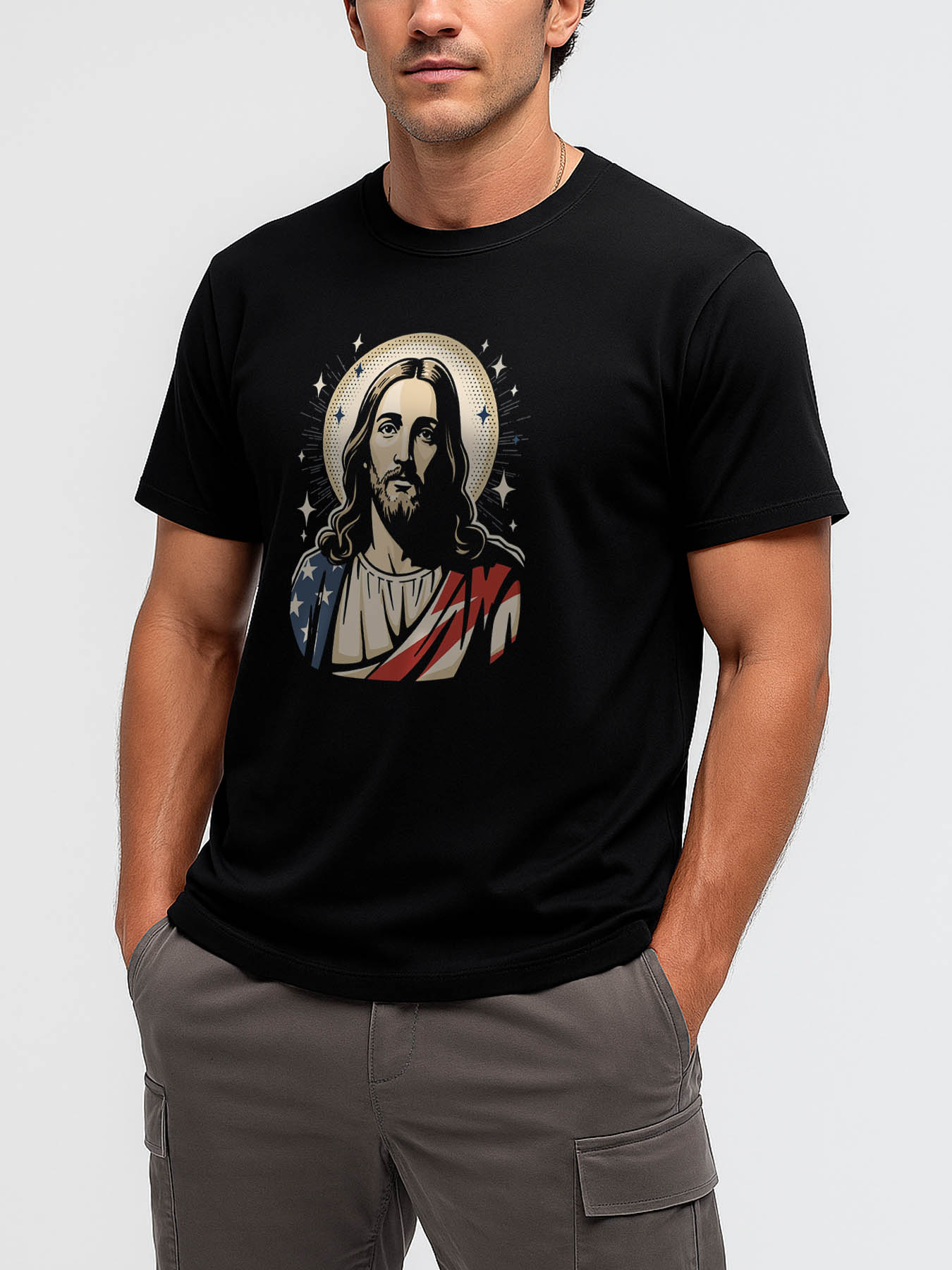 Caribbean RTTMALL Printed Beach T-Shirt for Men, Casual Summer Island Vibes Graphic Tees with Palm Tree & Coastal Designs