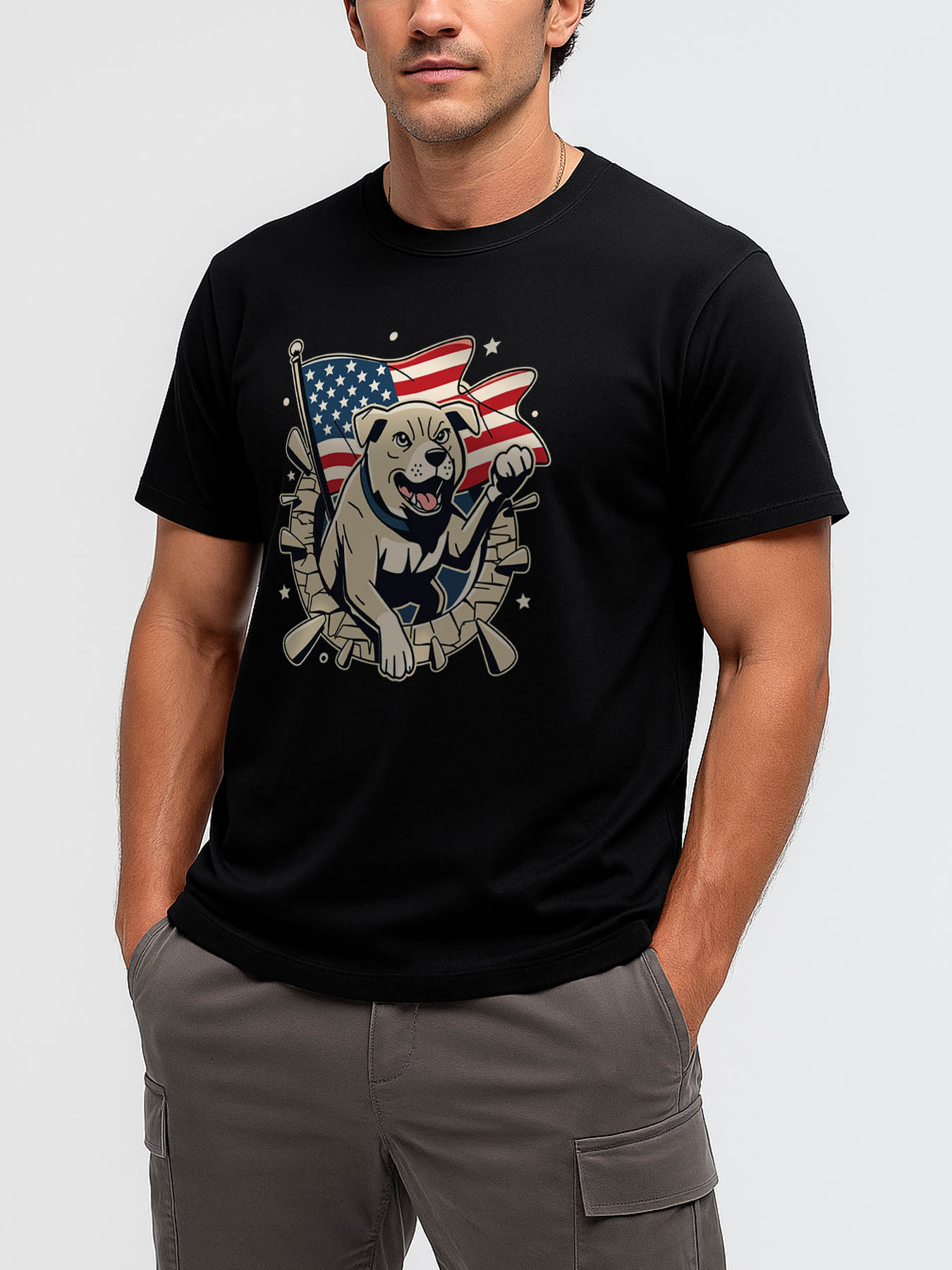 RTTMALL Caribbean Island Vacation Beach Printed Cotton T-Shirt for Men, Casual Summer RTTMALL Theme Graphic Tees