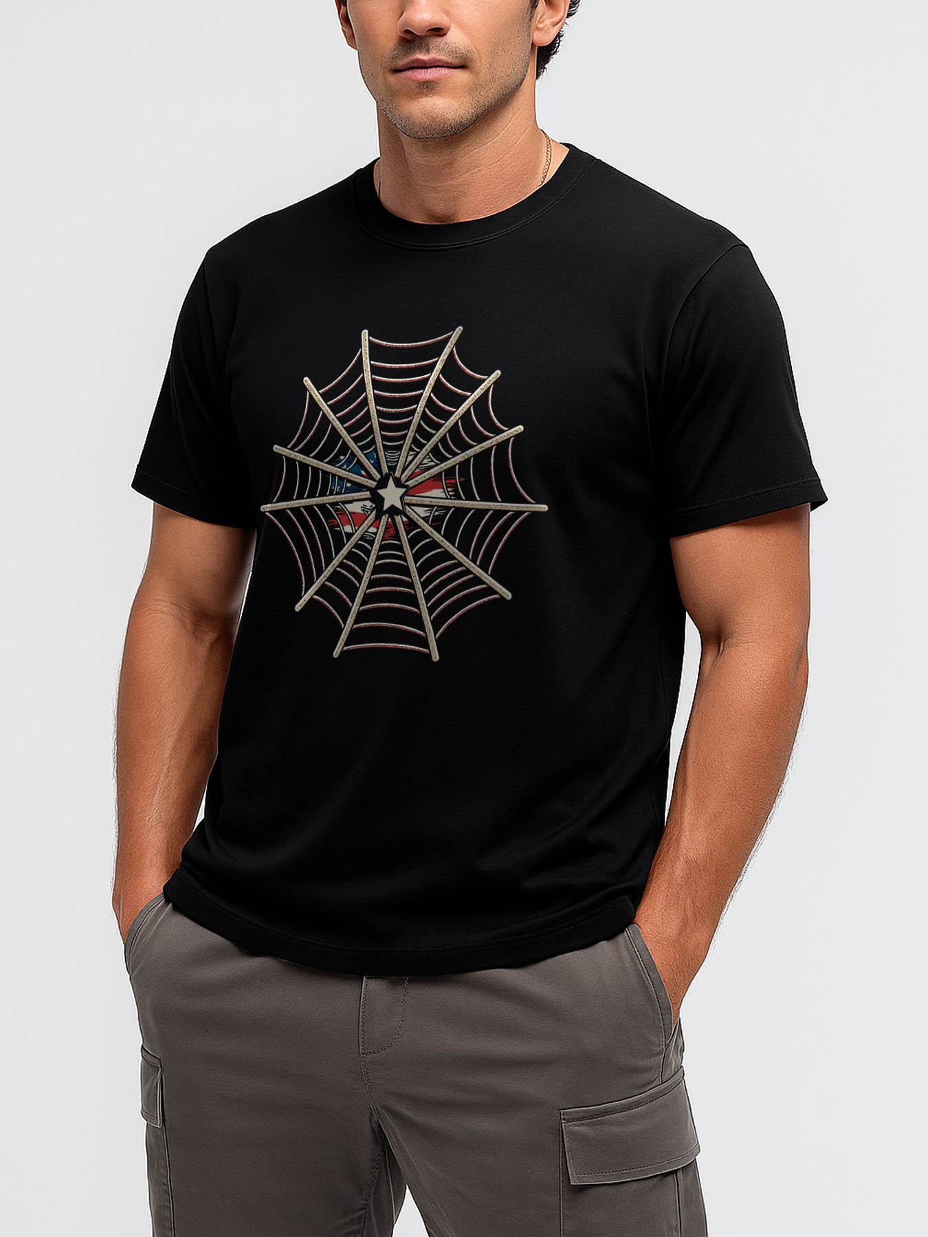 Women's RTTMALL Caribbean Beach Printed Cotton T-Shirt