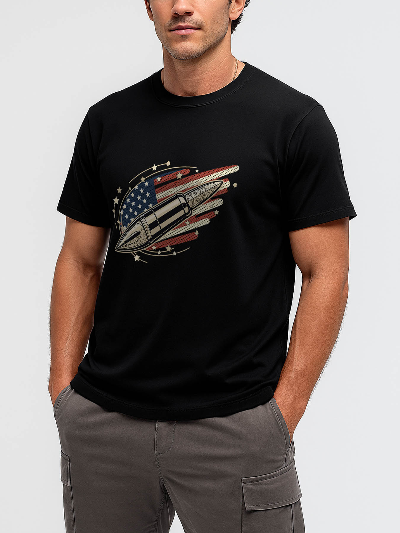 RTTMALL Caribbean Island Beach Printed Cotton T-Shirts, Summer Casual Loose Fit Graphic Tees for Vacation