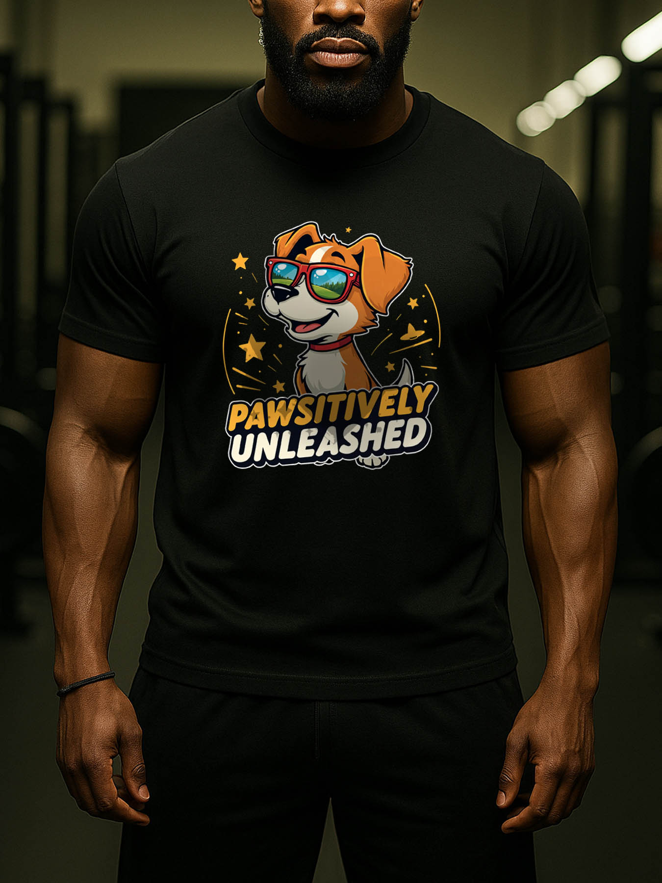 RTTMALL Caribbean Vacation Printed Cotton Men's Casual Beach T-Shirt