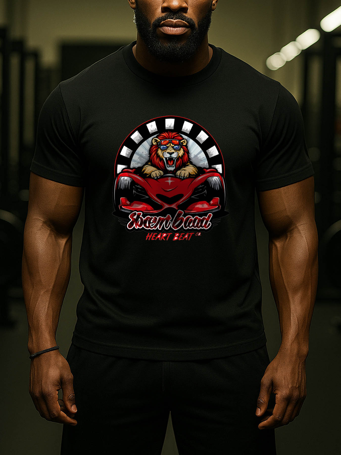 RTTMALL Caribbean Island Beach Print Cotton Casual T-Shirts for Men