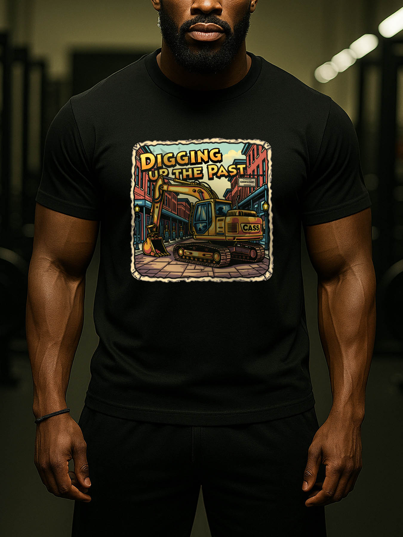 RTTMALL Caribbean Beach Island Printed Casual Cotton Summer T-Shirt for Men