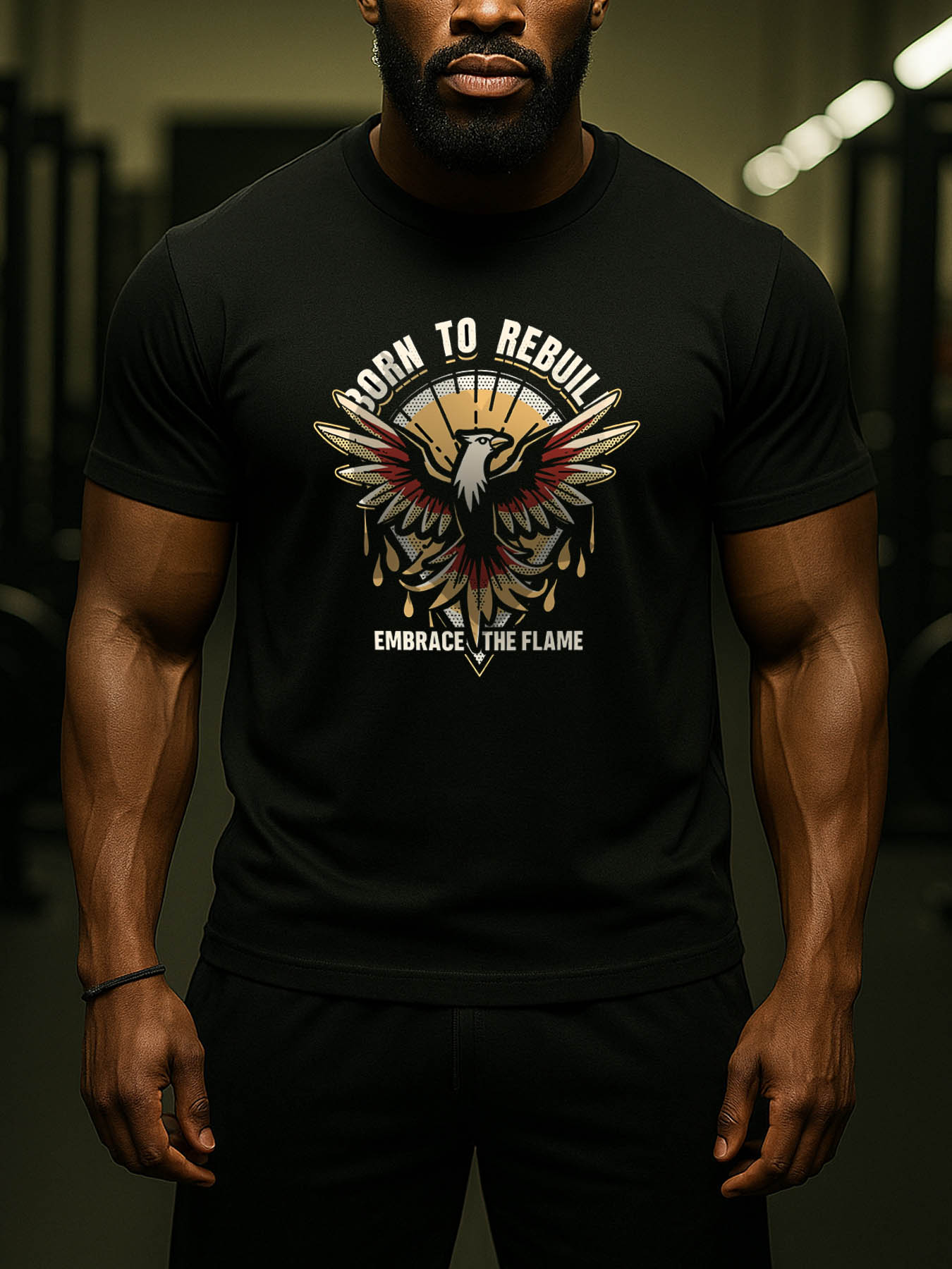 Men's 100% Cotton Casual Printed T-Shirt, Breathable RTTMALL Beach Gorilla Graphic Tee for Caribbean Island Summer Outfits