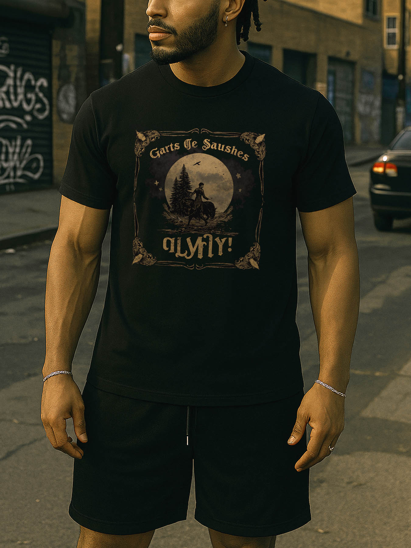 Casual RTTMALL Caribbean Vacation Printed Cotton T-Shirts for Summer Beach Wear