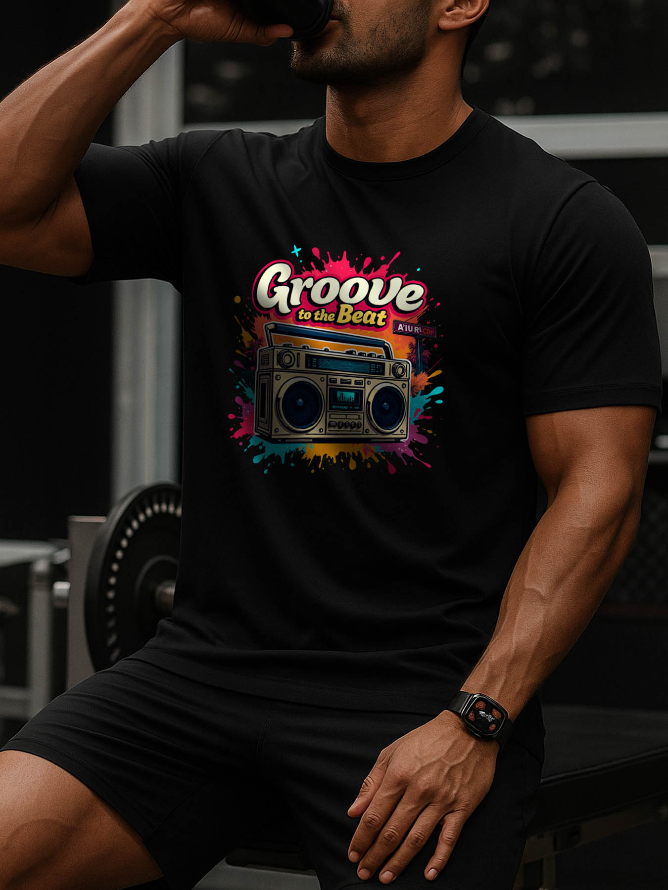 Men's Cotton Casual Printed T-Shirts, RTTMALL Caribbean Vacation Beach Island Summer Graphic Tees