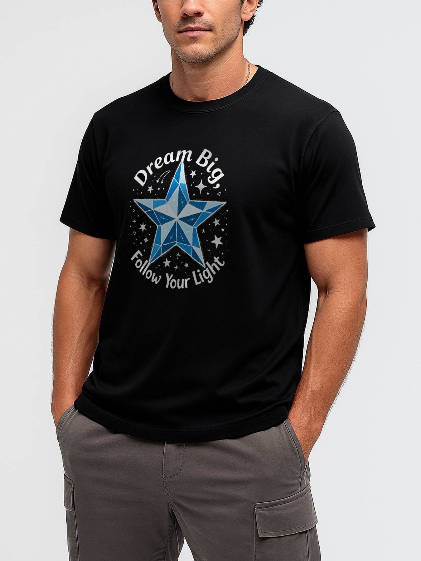 Caribbean RTTMALL Printed Cotton T-Shirts for Men, Casual Beach Island Summer Tee, Machine Washable
