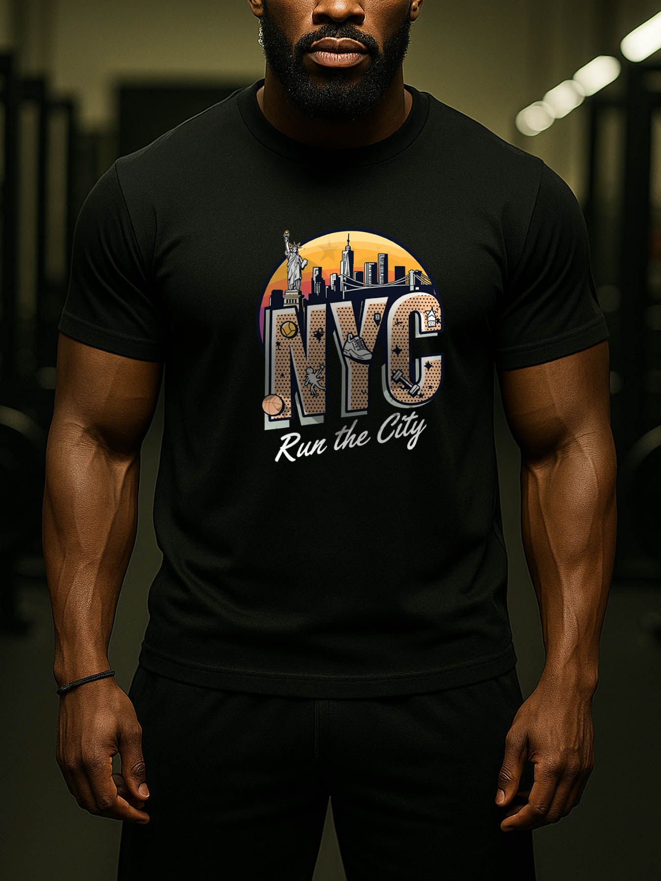 Men's 100% Cotton RTTMALL Printed T-Shirts, Washable Casual Beach Caribbean Island Summer Tees