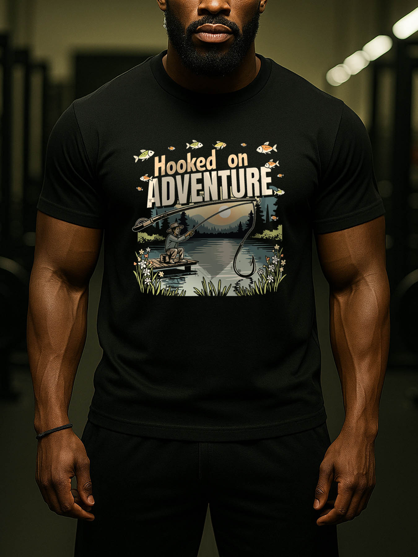 RTTMALL Caribbean Vacation Printed Casual Cotton T-Shirts for Men with Beach Island Summer Design