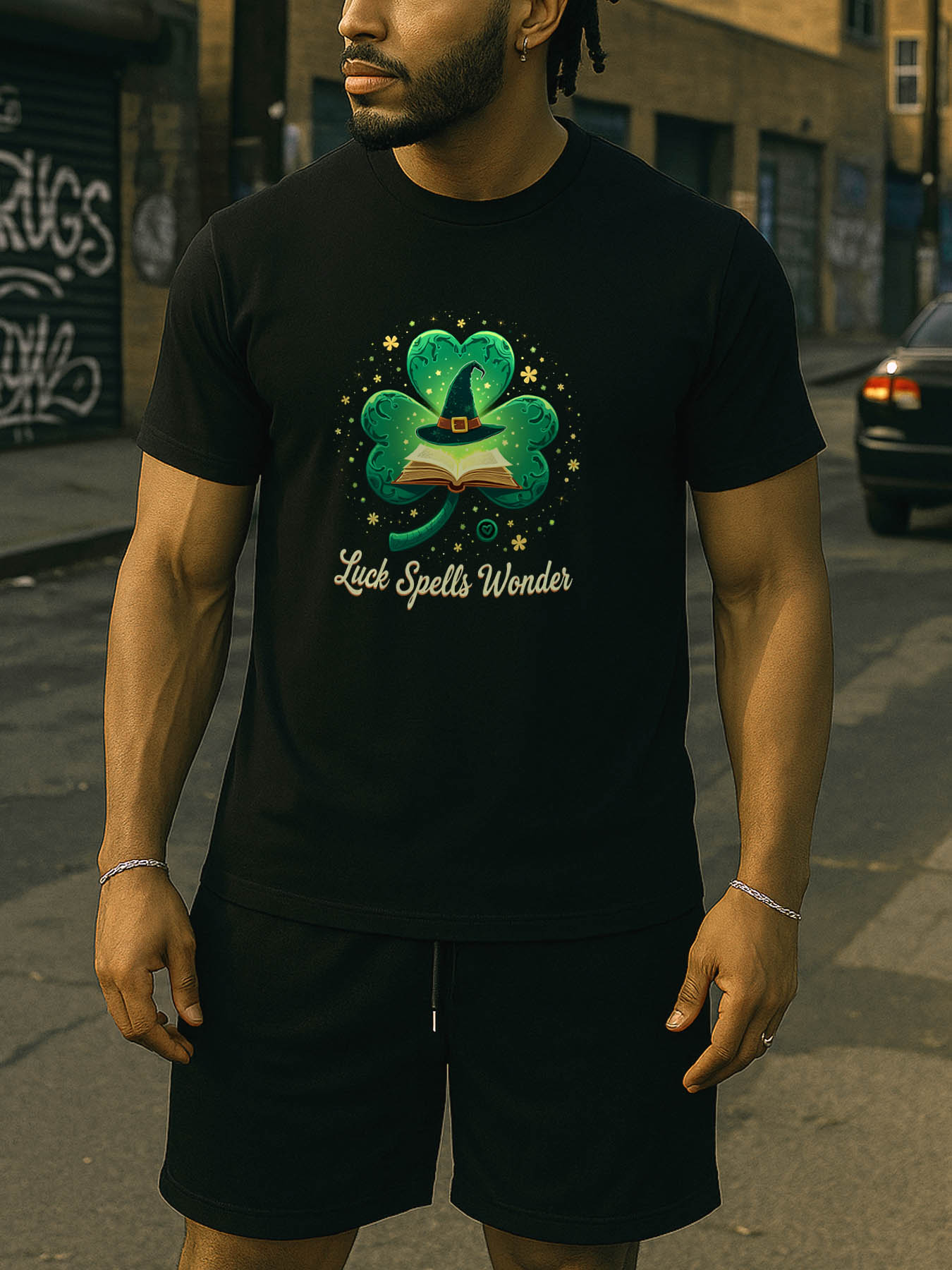 RTTMALL Caribbean Island Beach Printed Cotton T-Shirt for Men Summer Casual Vacation Tees