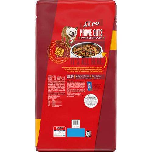 Alpo Prime Cuts Dog Food 22.6 kg / 50 lb - Image 2