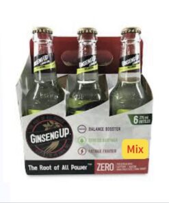 GinsengUp Btl 275ml 6packs Mix