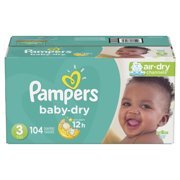 Pampers Baby Dry St3 104ct Diapers