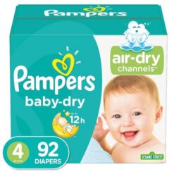 Pampers Baby Dry St4 92ct Diapers