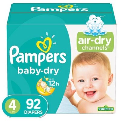 Pampers Baby Dry St4 92ct Diapers