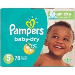 Pampers Baby Dry St5 78ct Diapers
