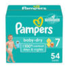Pampers Baby Dry St 7 54ct Diapers