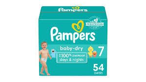 Pampers Baby Dry St 7 54ct Diapers