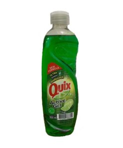 Quix Gel Dishwashing Liquid Lime 300ML