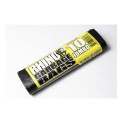 Rhino 10s Jumbo Black Garbage Bags