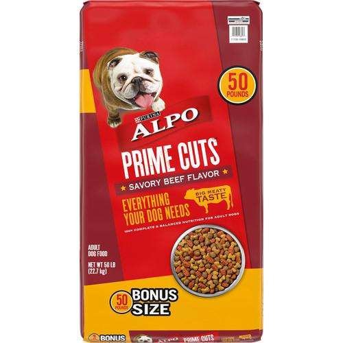 Alpo Prime Cuts Dog Food 22.6 kg / 50 lb