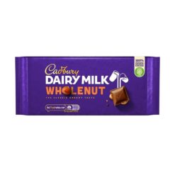 Cadbury Whole Nut Chocolate Bar 180 g