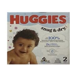 Huggies Natural Care Box Step 2 Diaper 116CT