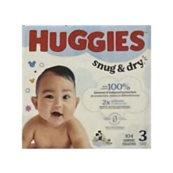 Huggies Natural Care Box Step 3 Diaper 104CT