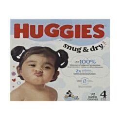 Huggies Natural Care Box Step 4 Diaper 92CT