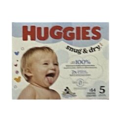Huggies Natural Care Box Step 5 Diaper 84CT