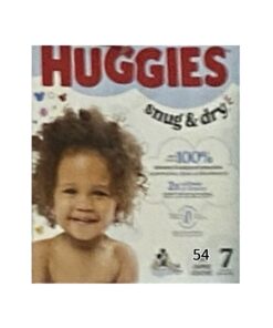 Huggies Natural Care Box Step 7 Diaper 54CT