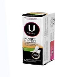 Kotex U Lightdays 16ct Long Liners