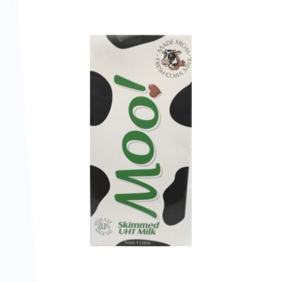 Moo Milk Uht Skimmed 1L