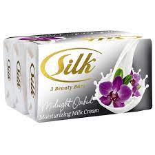 Silk B/Soap 3Pk Midnight Orchid