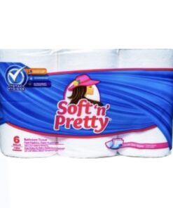Soft N Pretty Toilet Paper 6 Pk