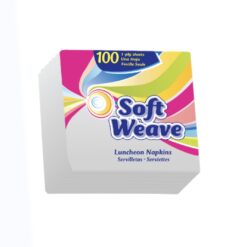 Soft Weave T/Napkins 100ct 1ply (11.5″x12.5″)