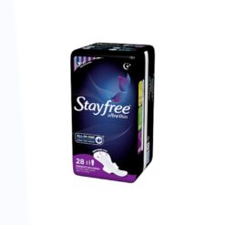 Stayfree Ultra Thin O/Night W/Wings 28ct