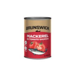 Brunswick Mackerel 425g In Tomato
