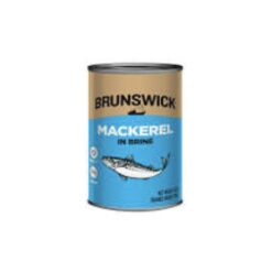 Brunswick Mackerel 425g in brine